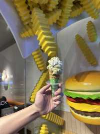 ไอศกรีมที่Shake Shack Scoop เซี่ยงไฮ้