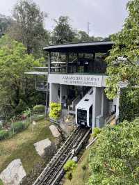 🚞 Penang Hill Funicular Ride — A Journey Through the Clouds ☁️🌿
