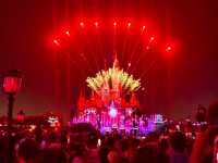 การแสดง โชว์พลุ แสง สี เสียง เซี่ยงไฮ้ดิสนีย์