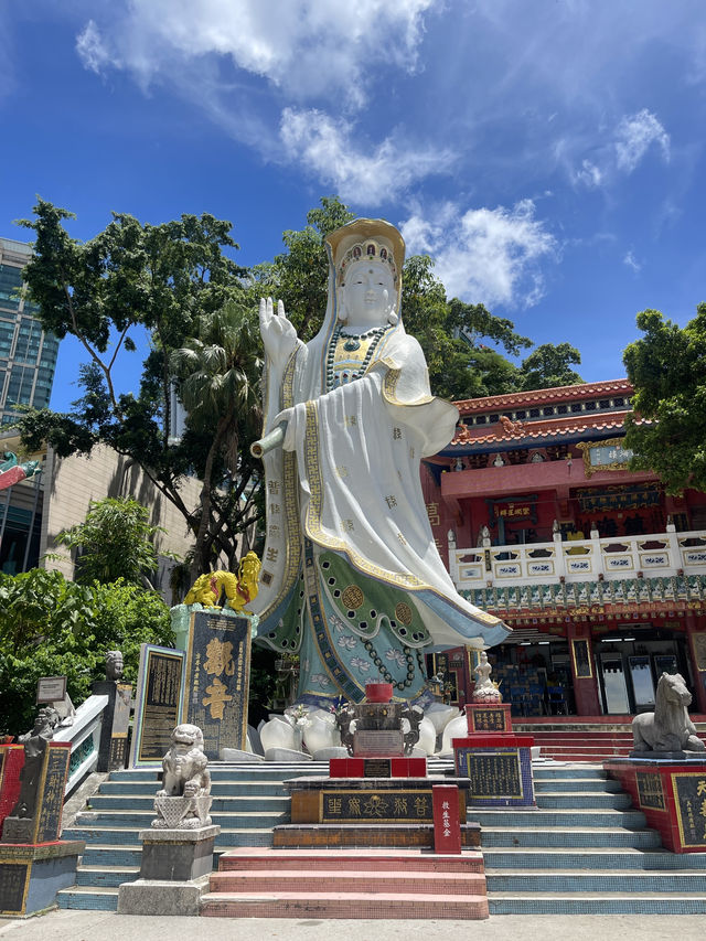 วัดเจ้าแม่กวนอิม (Tin Hau Temple) ที่รีพัลส์เบย์ 