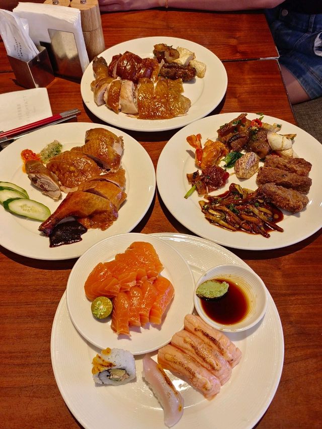 台北君悅酒店，凱菲屋Café 平日午餐