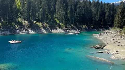 Lake Cauma (Caumasee) — traveler post in Flims