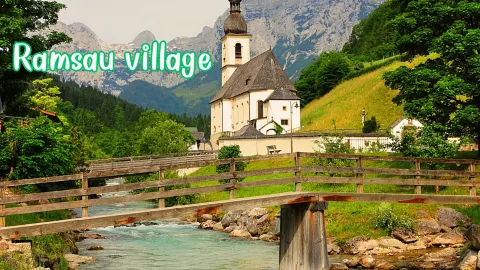 Ramsau Village, a picturesque village — traveler post in Ramsau