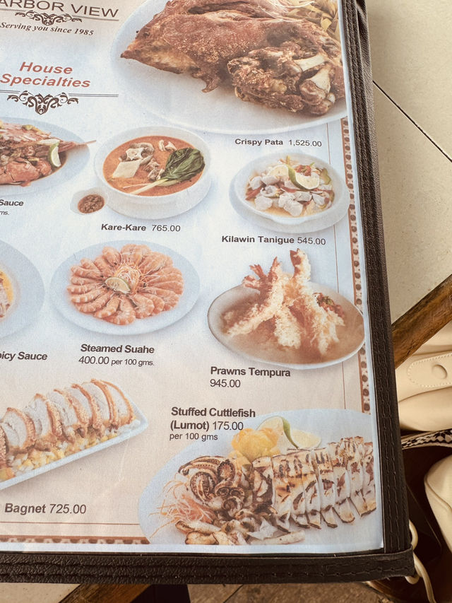  《馬尼拉灣最Chill的海上餐廳｜Harbor View Restaurant》