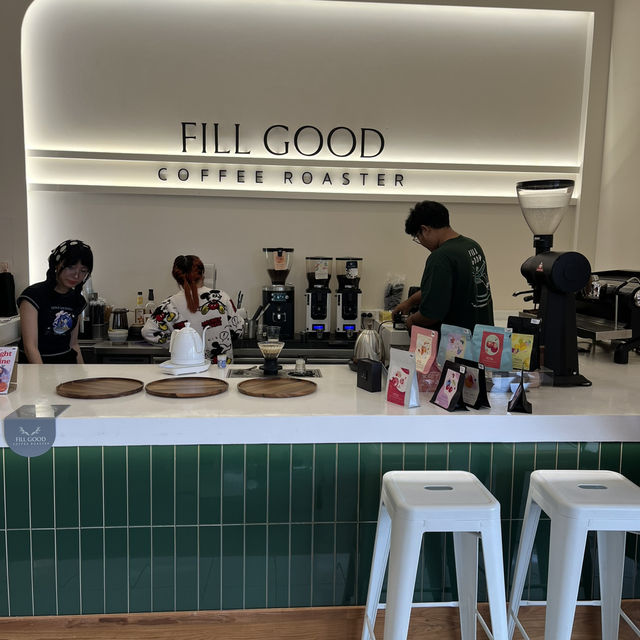 ☕️ เติมฟีลดีๆ ที่ Fill Good Coffee Roaster ชลบุรี!