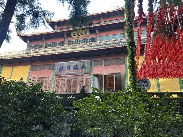 杭州知名地標，靈隱寺