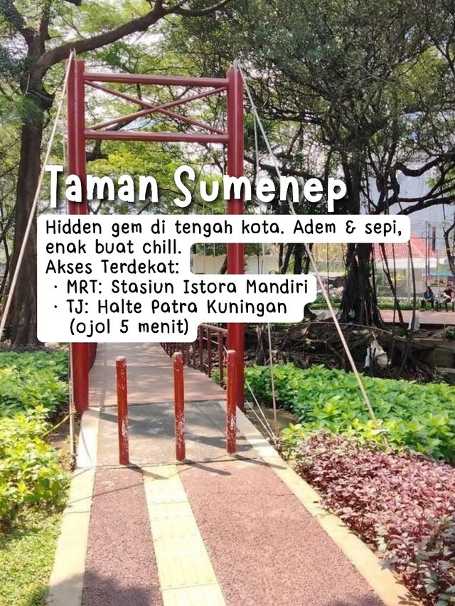 6 Taman Gratis di Jakarta Buat Healing 🌿