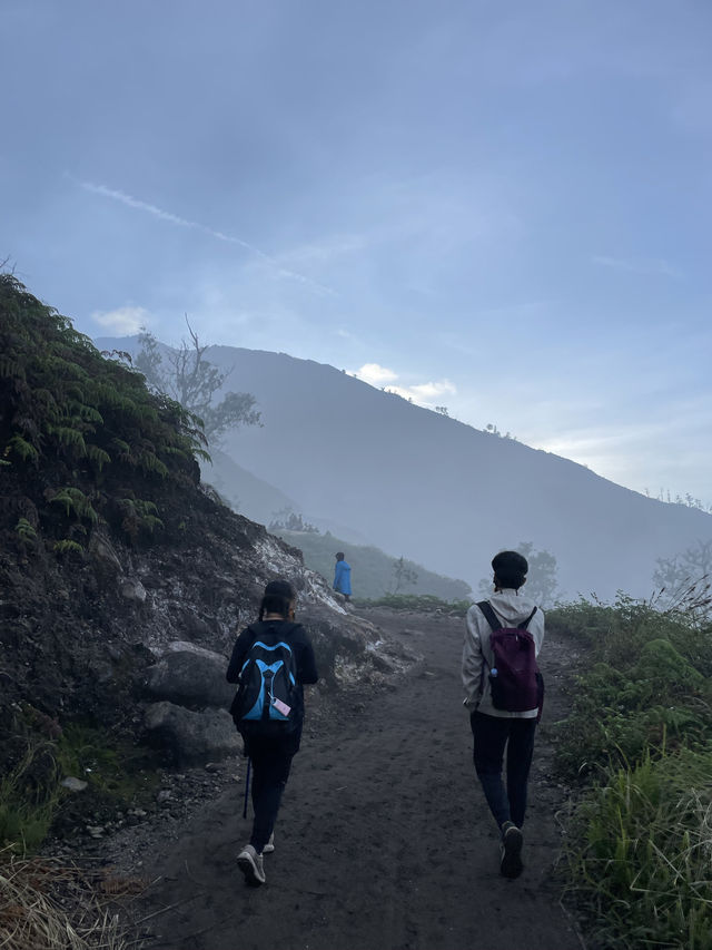 The Turquoise Crater Lake Above the Clouds The Turquoise Crater Lake Above the Clouds