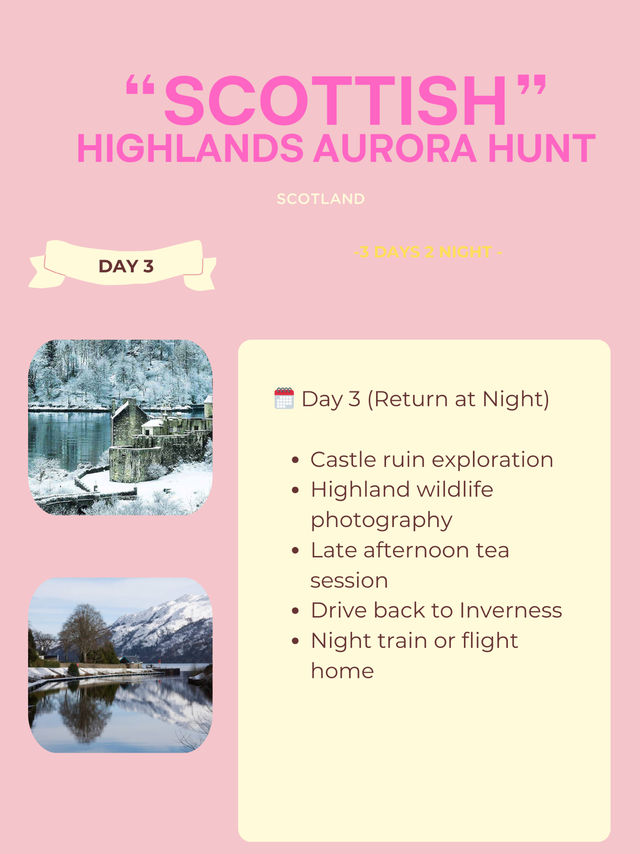 Scottish Highlands Aurora Hunt 🩵 Scottish Highlands Aurora Hunt 🩵