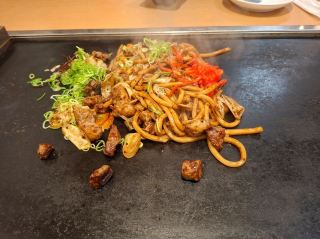 Late-night snacks in Osaka's Shinsekai