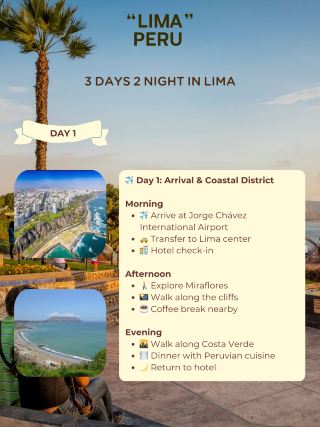 🇵🇪 Trip: Peru – Lima Highlights (3 Days)