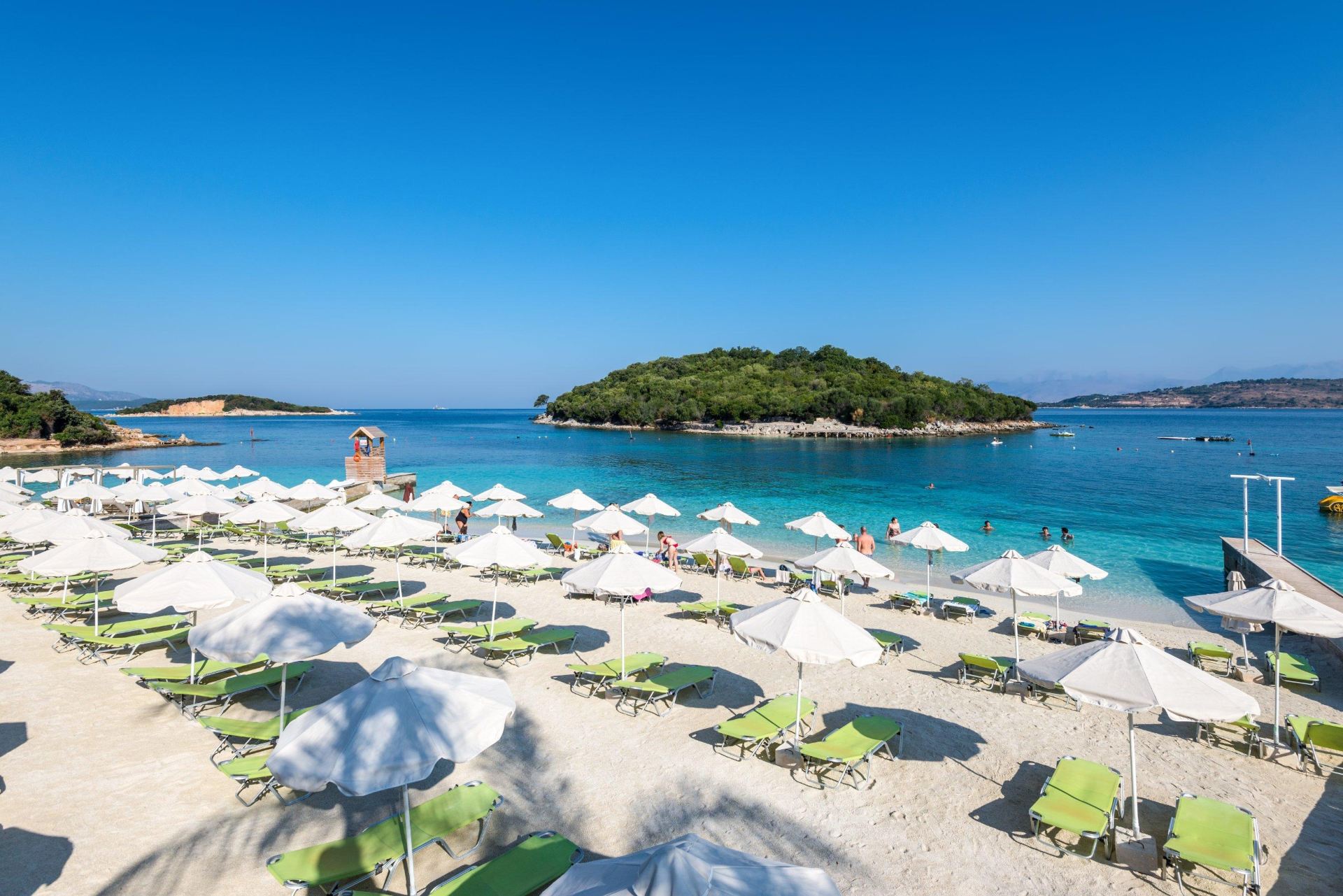 Navigating Ksamil: Turquoise Bays, Coastal Islets, and the Albanian Riviera!