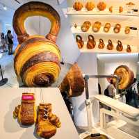 Gym made of Croissants