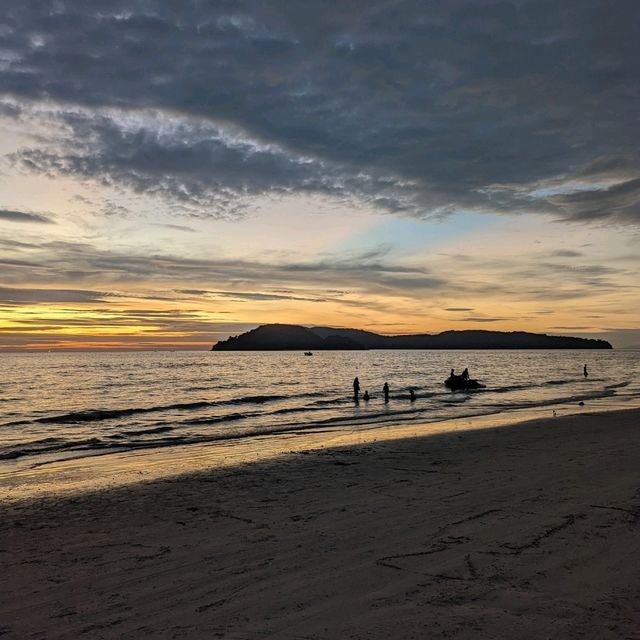 The stunning Pantai Cenang beach 