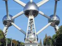 Atomium Brussels in autumn 🗺️