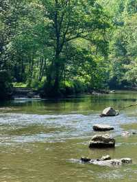 Catch the beauty of Walzin Castle From Lisse River 