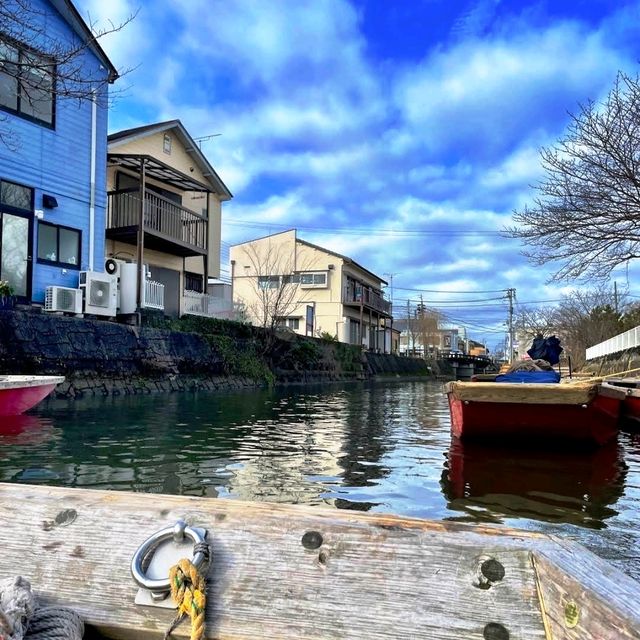 《松月乘船場》🛶乘船漫游在柳川河畔中別有番風味🌸