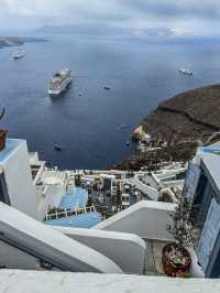 The town of Fira 🇬🇷