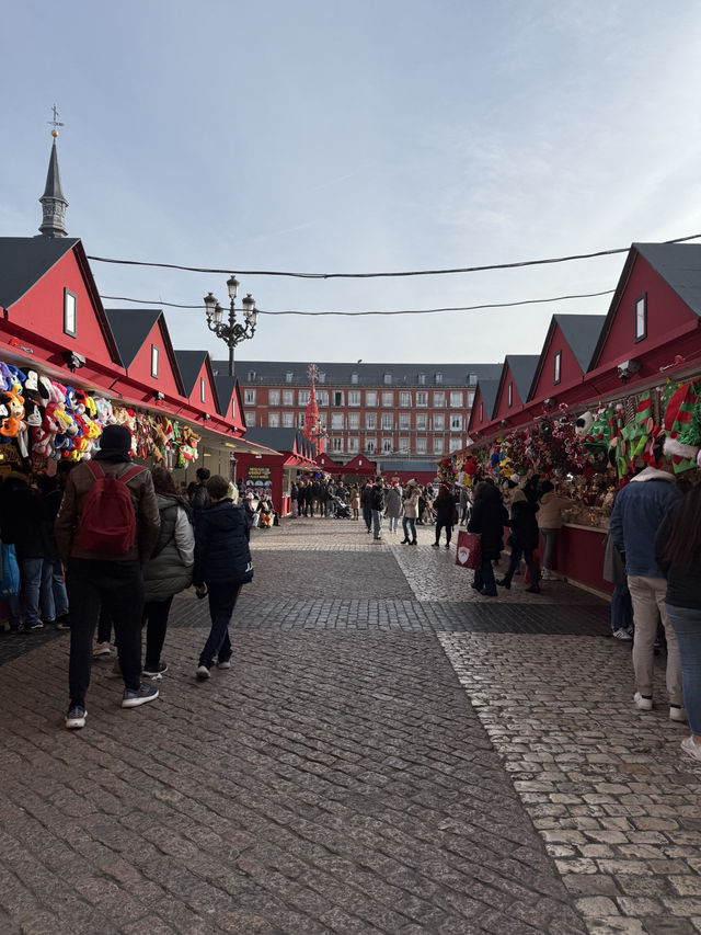 Holiday Cheer in Madrid's Heart