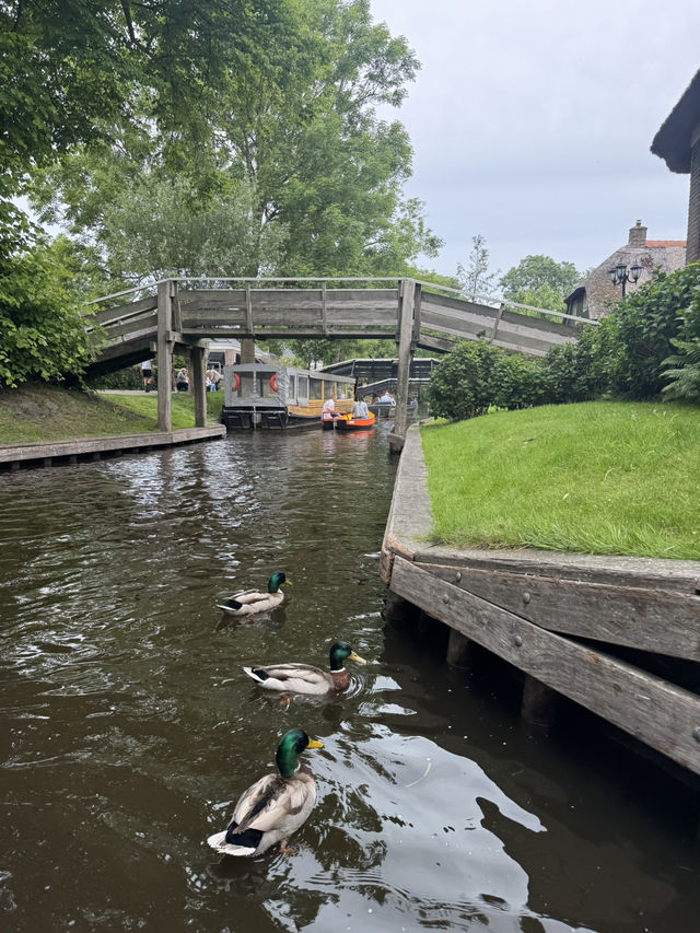  【オランダ、ヒートホールン（Giethoorn）】オランダのヴェネツィアでボートツアーと散歩