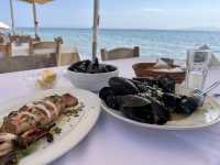 Beach day in Khalkidiki from Thessaloniki