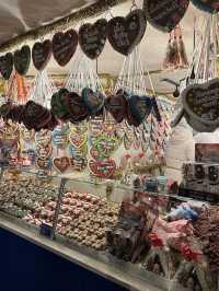 ๐ Childhood Whimsy at the Christmas Fair Near the Frauenkirche โ๏ธโจ