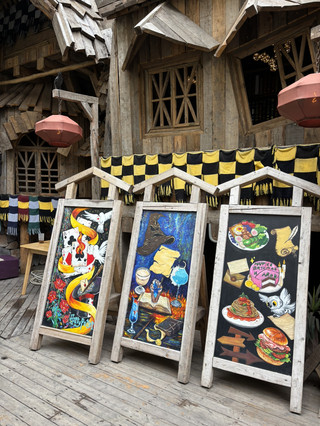 Harry Potter Cafe in Harbin.