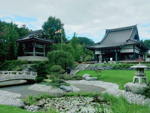 純銀メダル ドイツ デュッセルドルフ 日本庭園 SV1000 ここがデュッセルドルフだなんて信じられない！ドイツで見つけた小さな