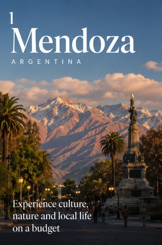 Mendoza on a Budget: Free Cultural Spots & Cheap Things To Do