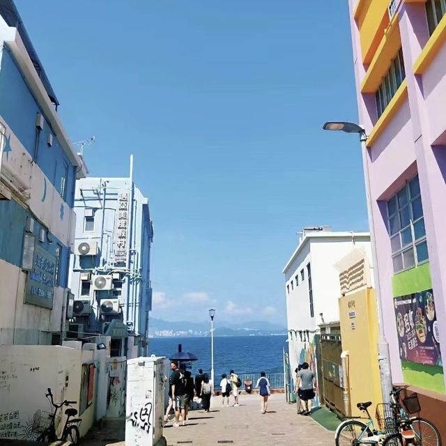 在香港長洲是一個迷人的小天堂
