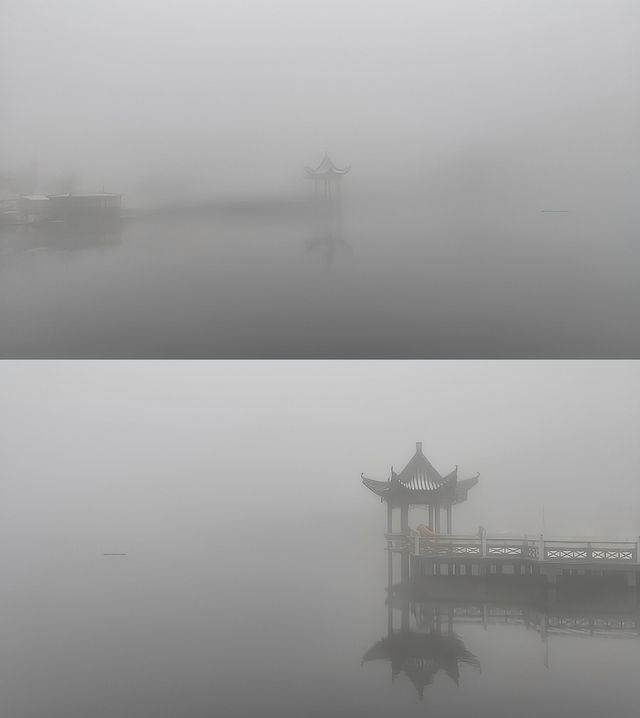 永州雙牌陽明山｜霧淞美如仙境，雲霧繚繞間散發出神秘而寧靜