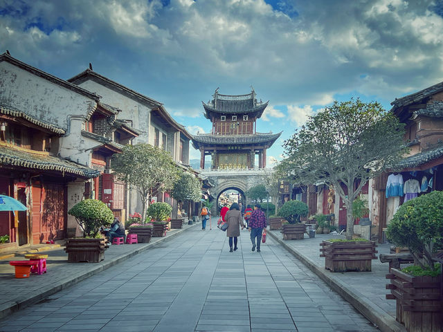 雲南巍山古城，風景如畫！