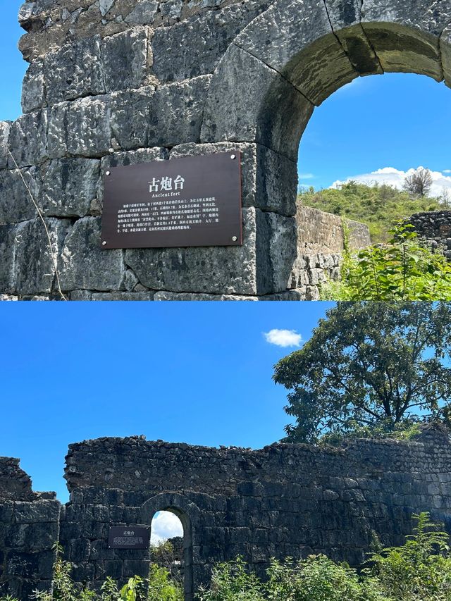 廣西桂林月嶺古村值得一逛，人少景美|