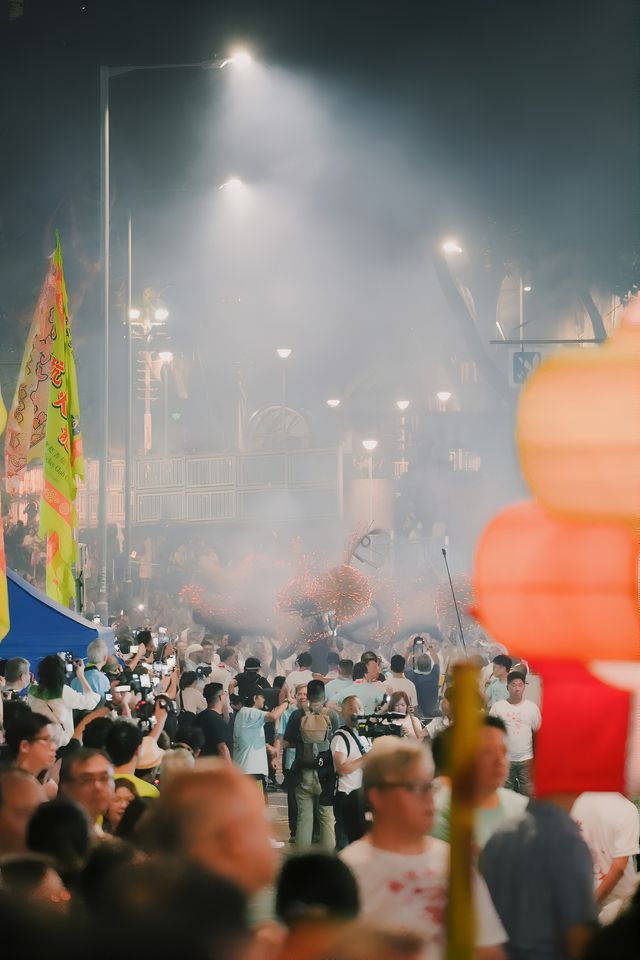 香港大坑舞火龍現場真的太震撼了！！