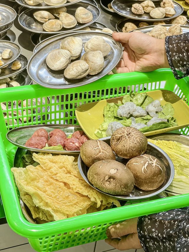 深圳好吃的煲仔粥底海鮮自助香迷糊了