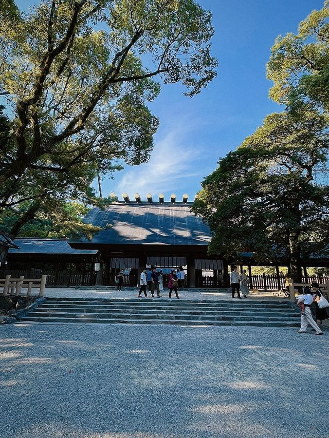 到名古屋旅行，不要錯過熱田神宮！