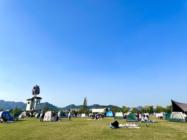 遛娃 躺平好地方 | 富陽大草坪