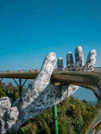 Golden Bridge on Bana Hills Vietnam🇻🇳❤️