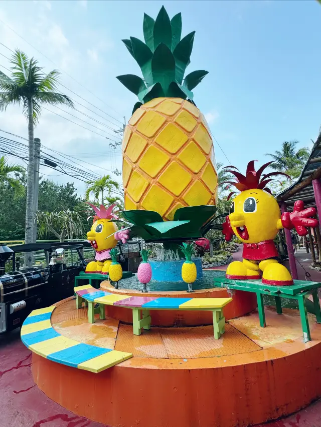 The 'Pineapple Garden' with a southern charm