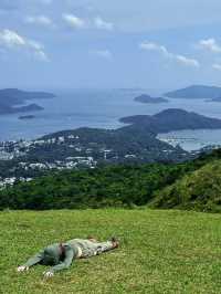徒步|去香港高山草坪盡情撒野吧真的太愛昂平營地的一切了！！