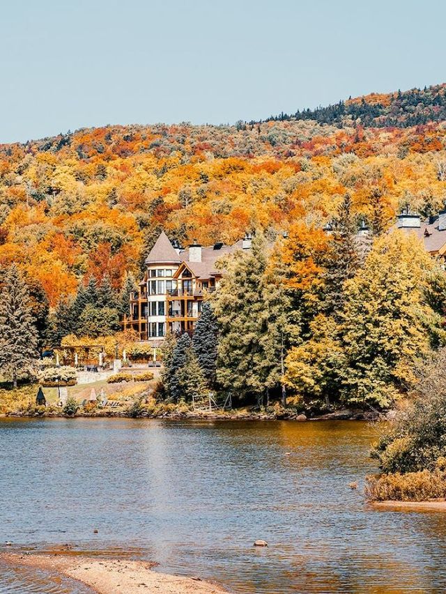 🍁 Mont Tremblant's Lakeside Retreat 🏞️