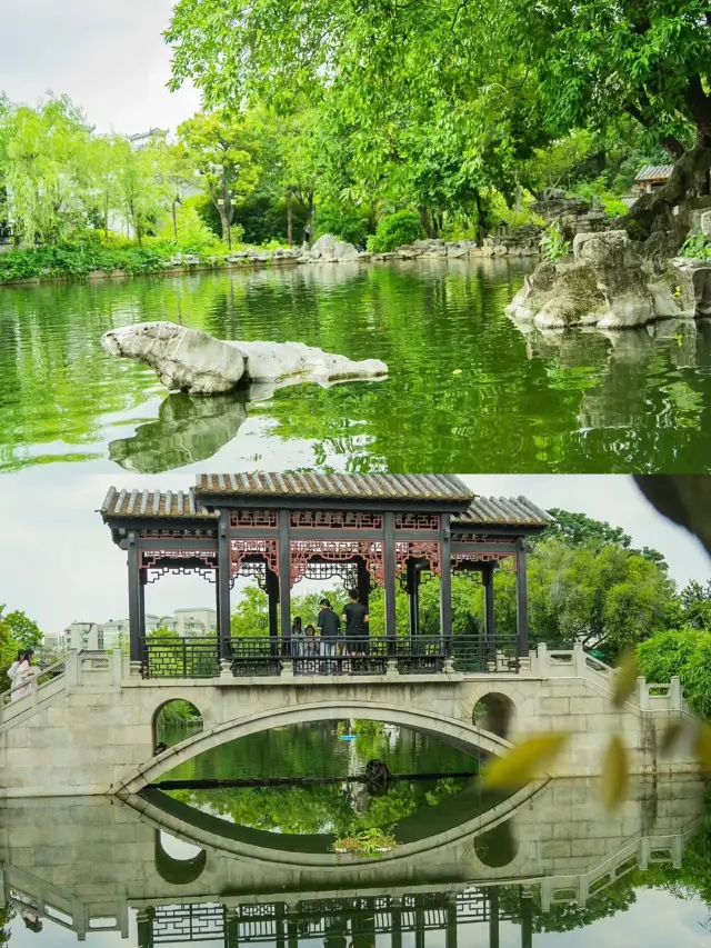 Check out the must-visit Lingnan Xianjing Garden in Foshan's Chancheng District