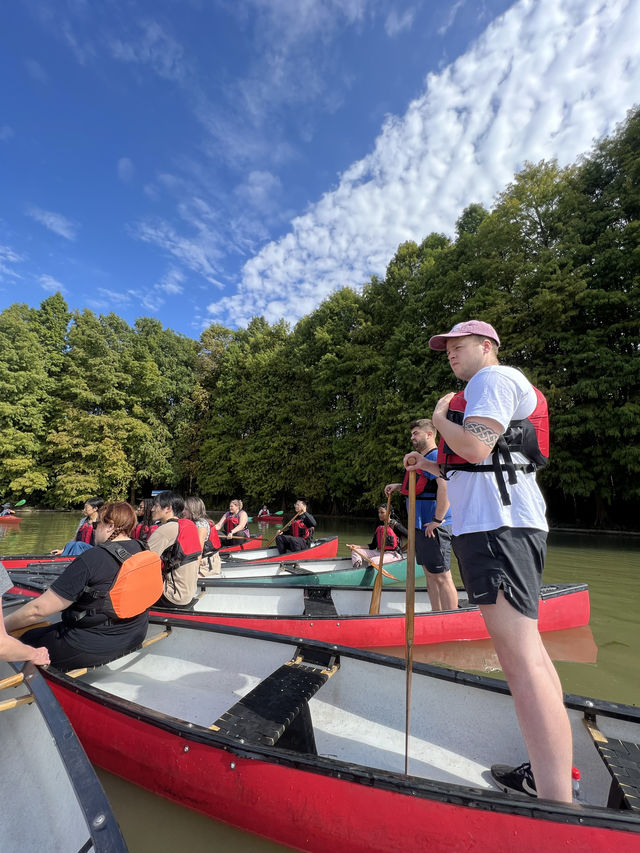 Canoeing Around Shanghai Haiwan National Forest Park 🛶