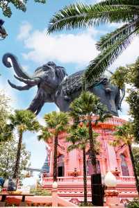 泰國免簽後，來打卡曼谷粉色三象神博物館