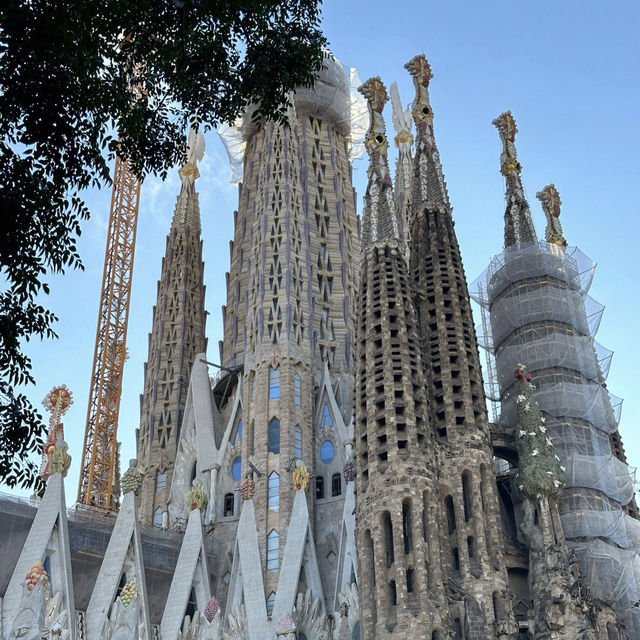 Barcelona Sagrada cathedral church