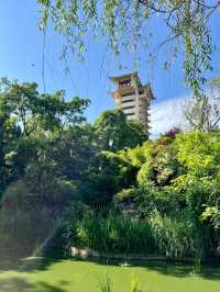 凤凰山公園——被譽為川北第一樓的凤凰樓。