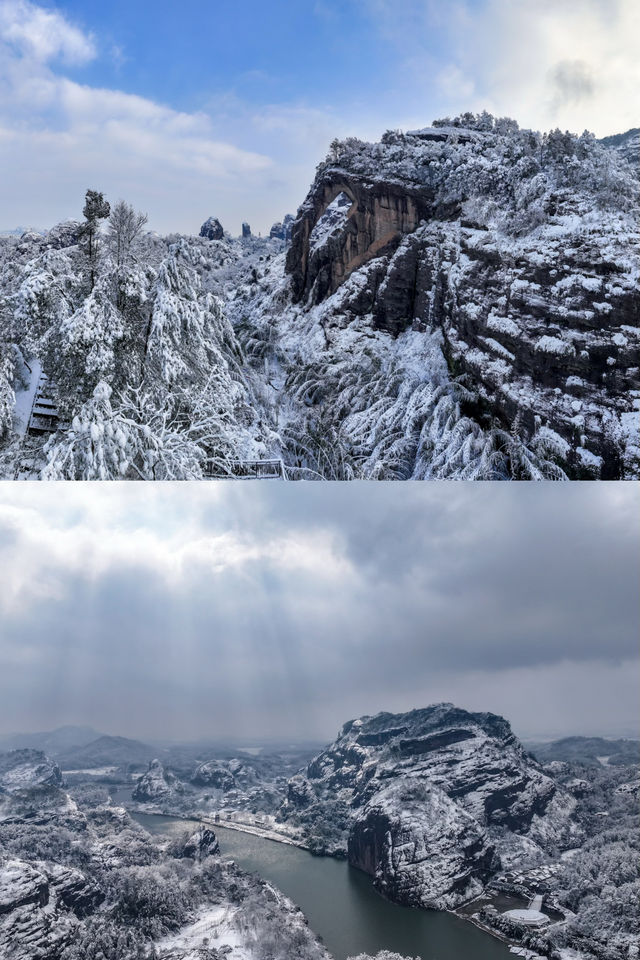 冬遊江西龍虎山，宛如置身仙境漫遊