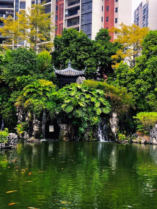 一座嶺南園林博物館：嶺南和園