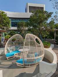 北海避寒之銀灘觀落日