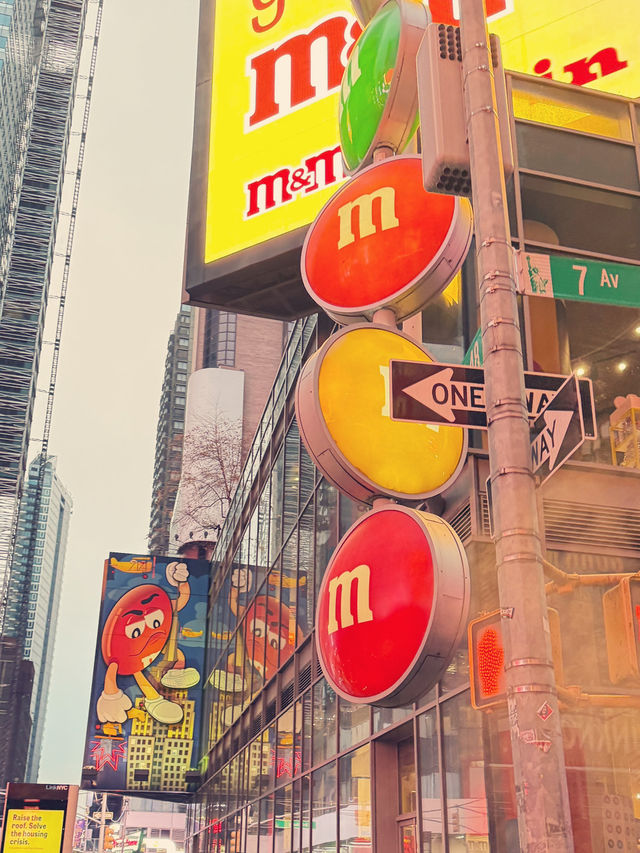 세계에 몇 지점 없는 엠앤앰월드가 뉴욕에🗽
